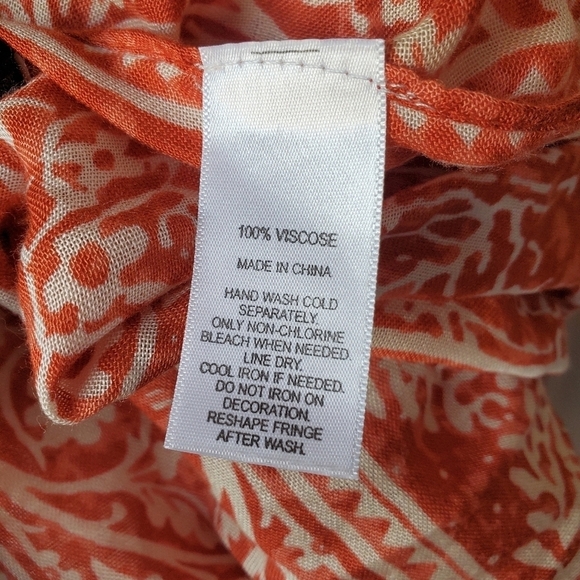 Breezy Lane Paisley Sheer Boho Open Front Kimono Swimsuit Coverup Duster Gypsy - Picture 8 of 10